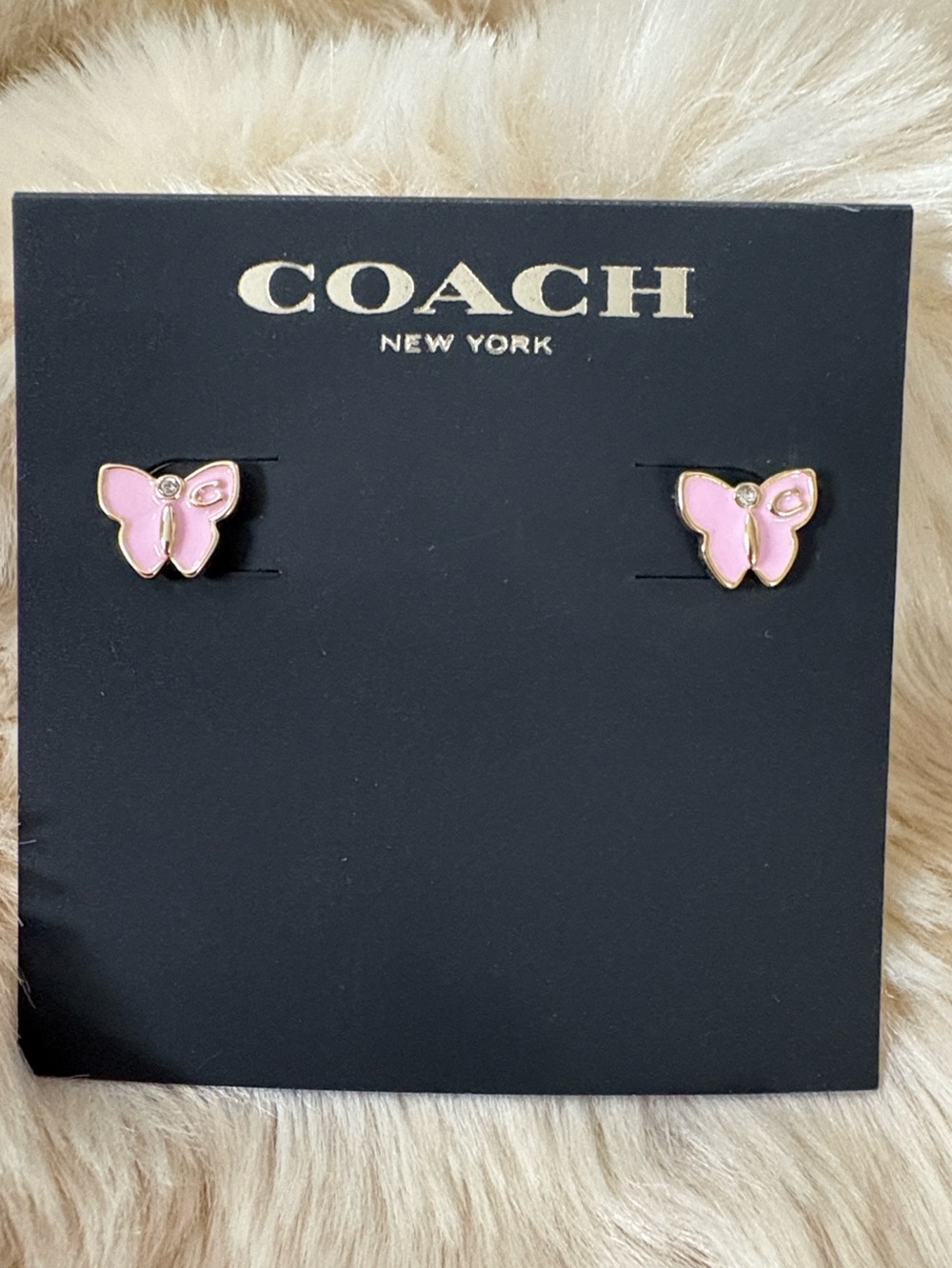 Coach Butterfly Earrings